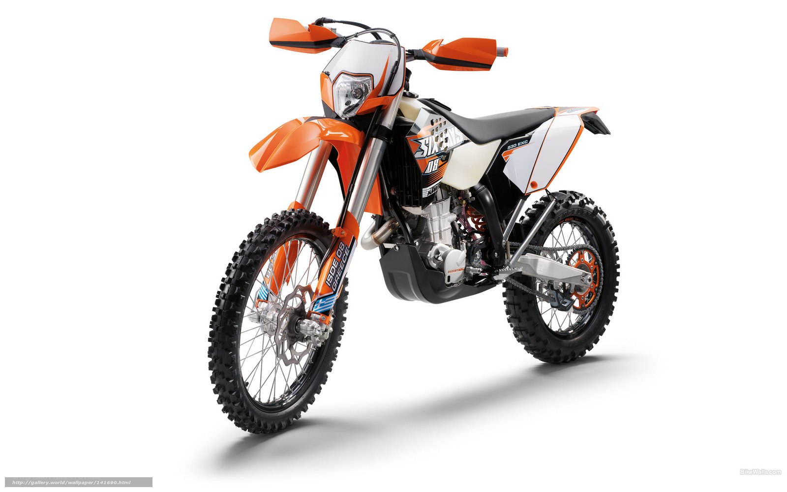 KTM 390 EXC dirt bike
