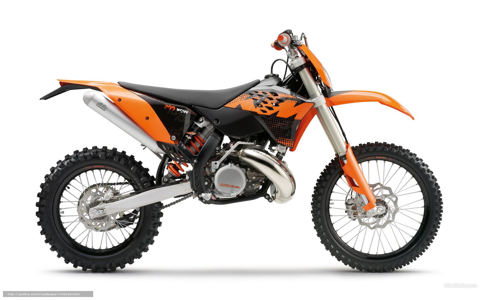 KTM 399 dirt bike