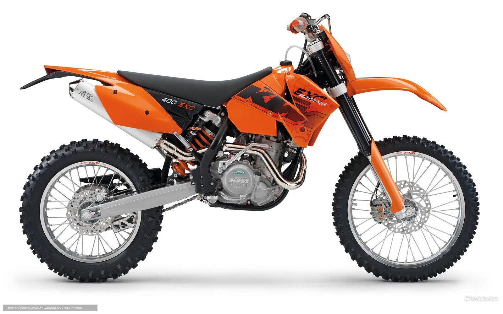 KTM 400 EXC dirt bike