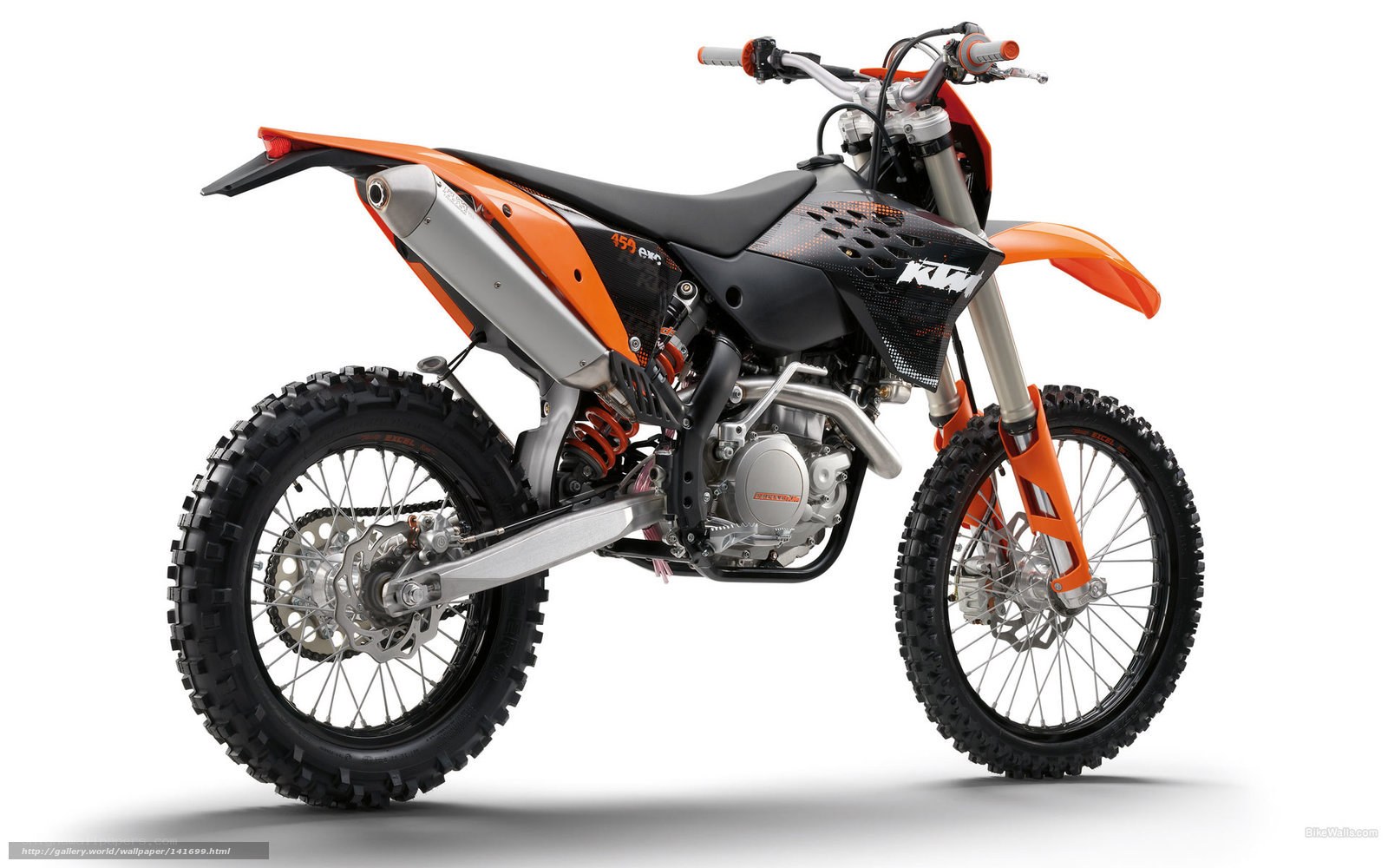 KTM 450 EXC dirt bike