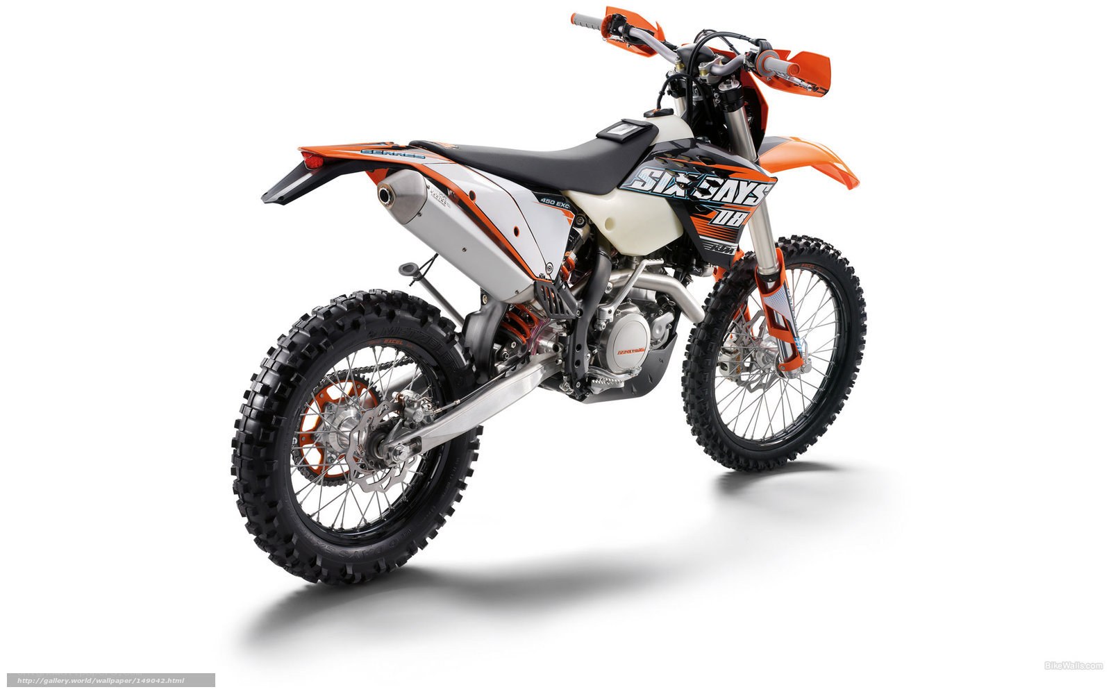 KTM 450 EXC Six Days motorcycle