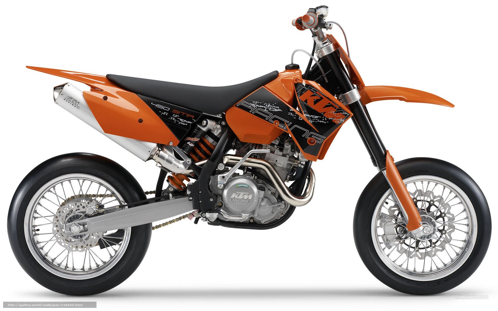 KTM 450 SMR dirt bike