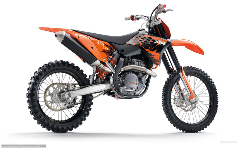 KTM 450 SX-F dirt bike