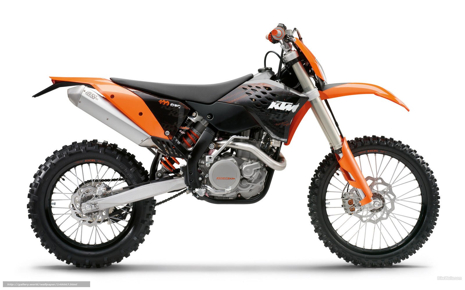 KTM 499 EXC motorcycle
