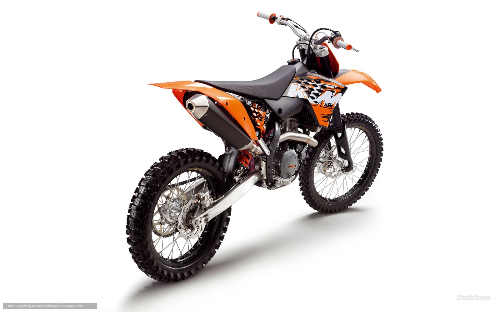 KTM 505 SXF dirt bike