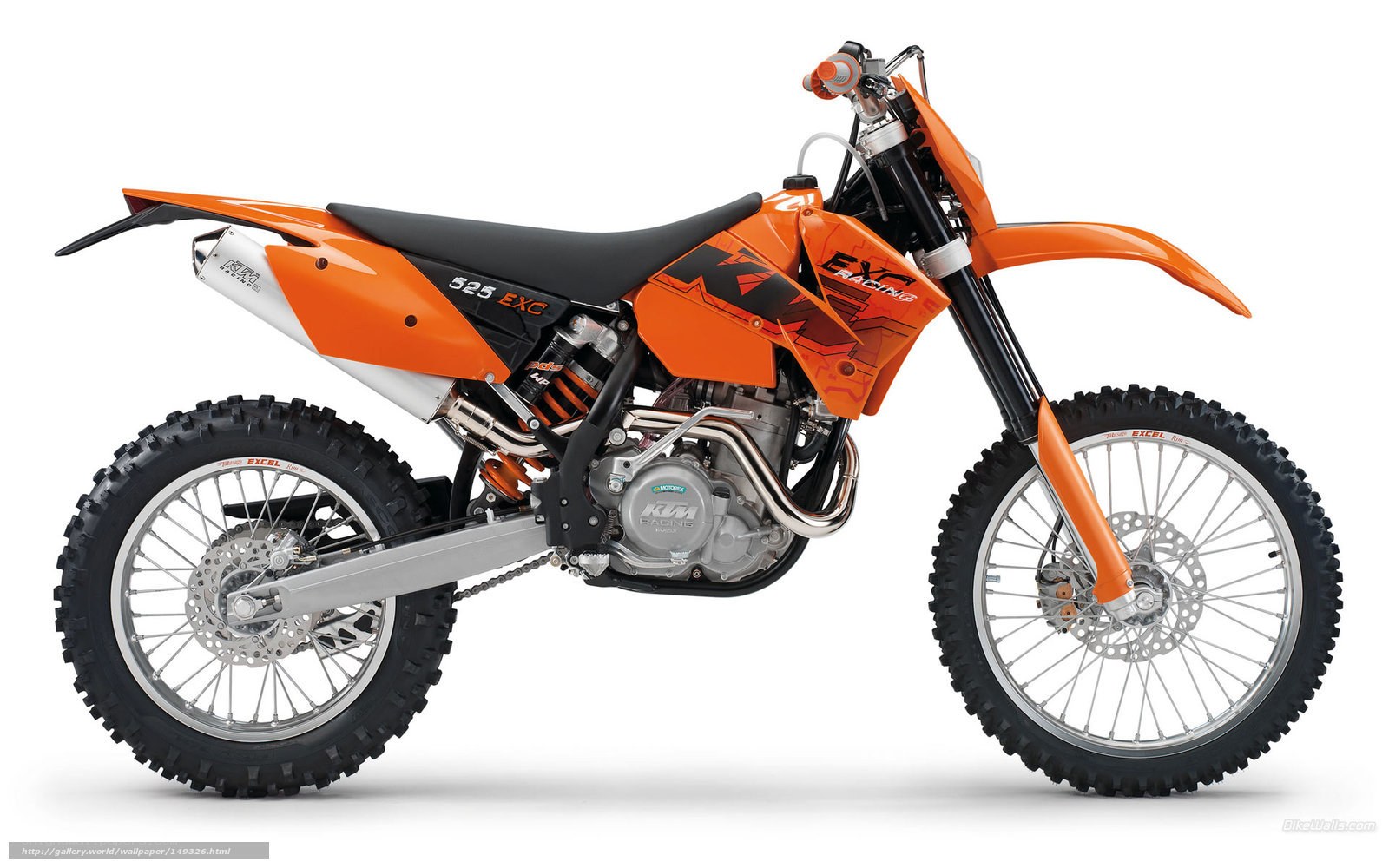 KTM 525 EXC motorcycle