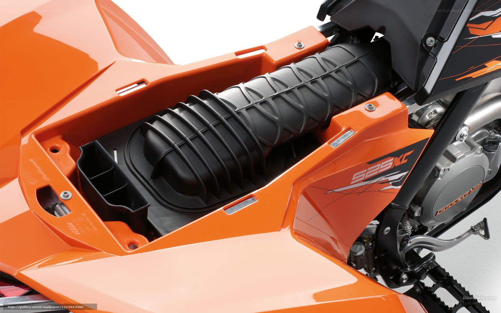 KTM 525 XC motorcycle engine