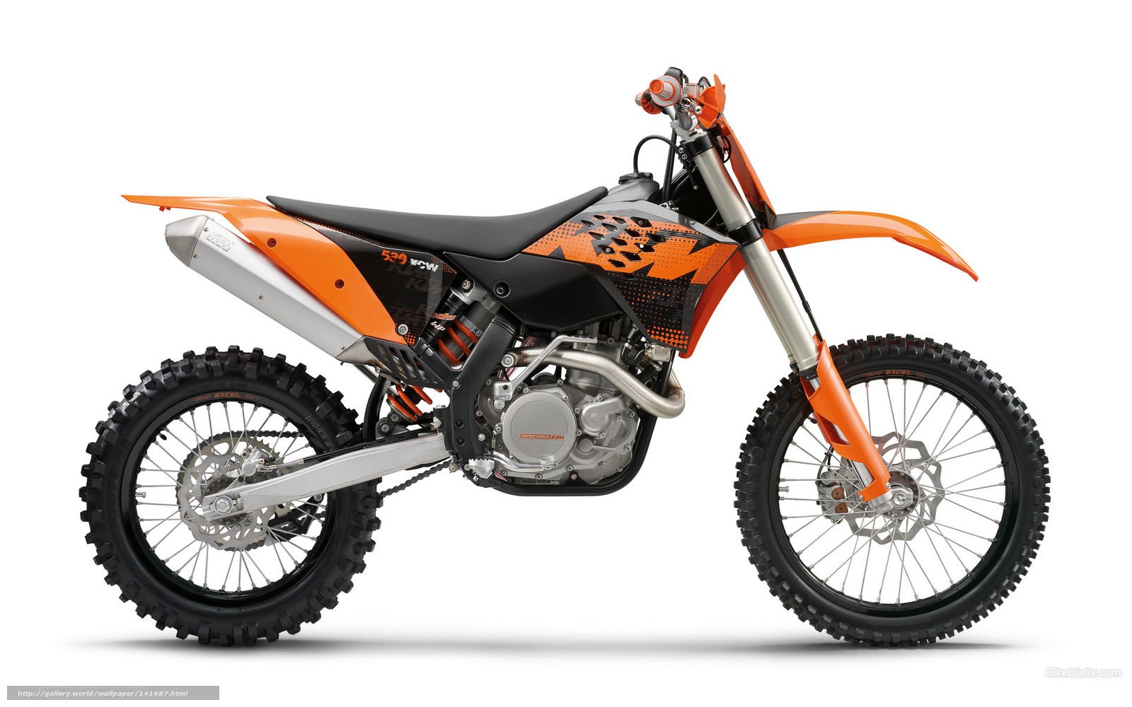 KTM 530 EXC-F dirt bike