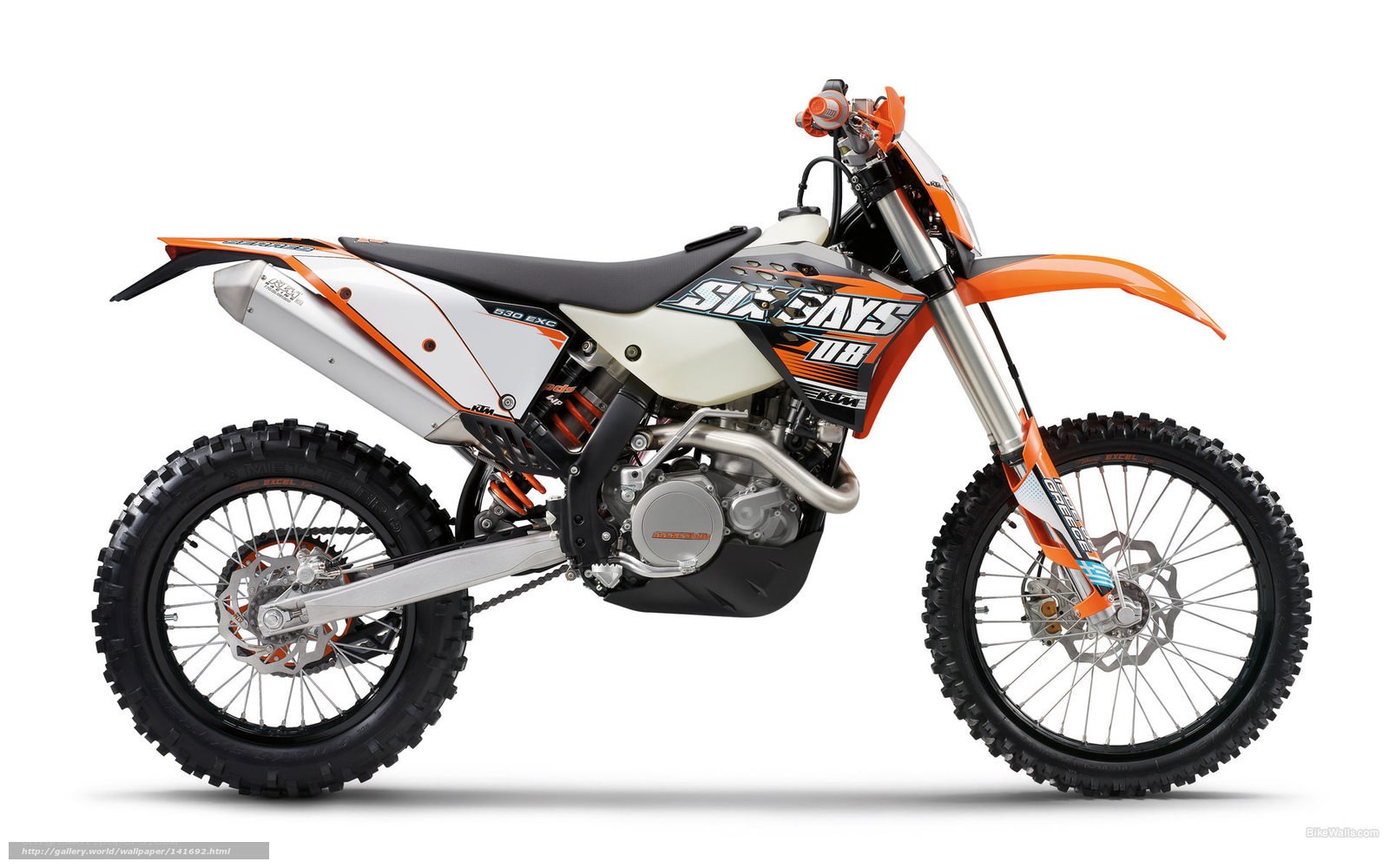 KTM 530 EXC Six Days motorcycle