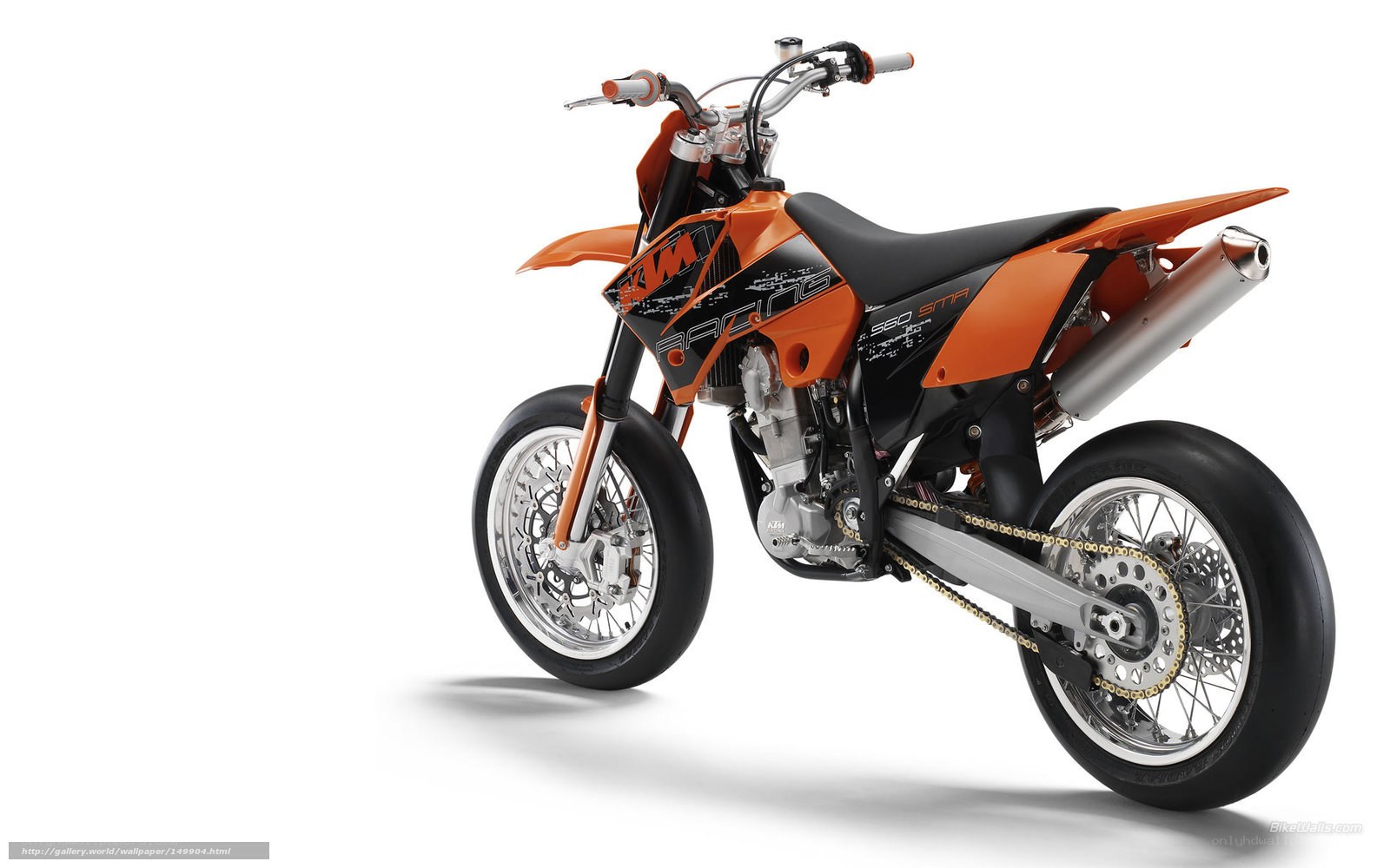 KTM 560 SMR dirt bike