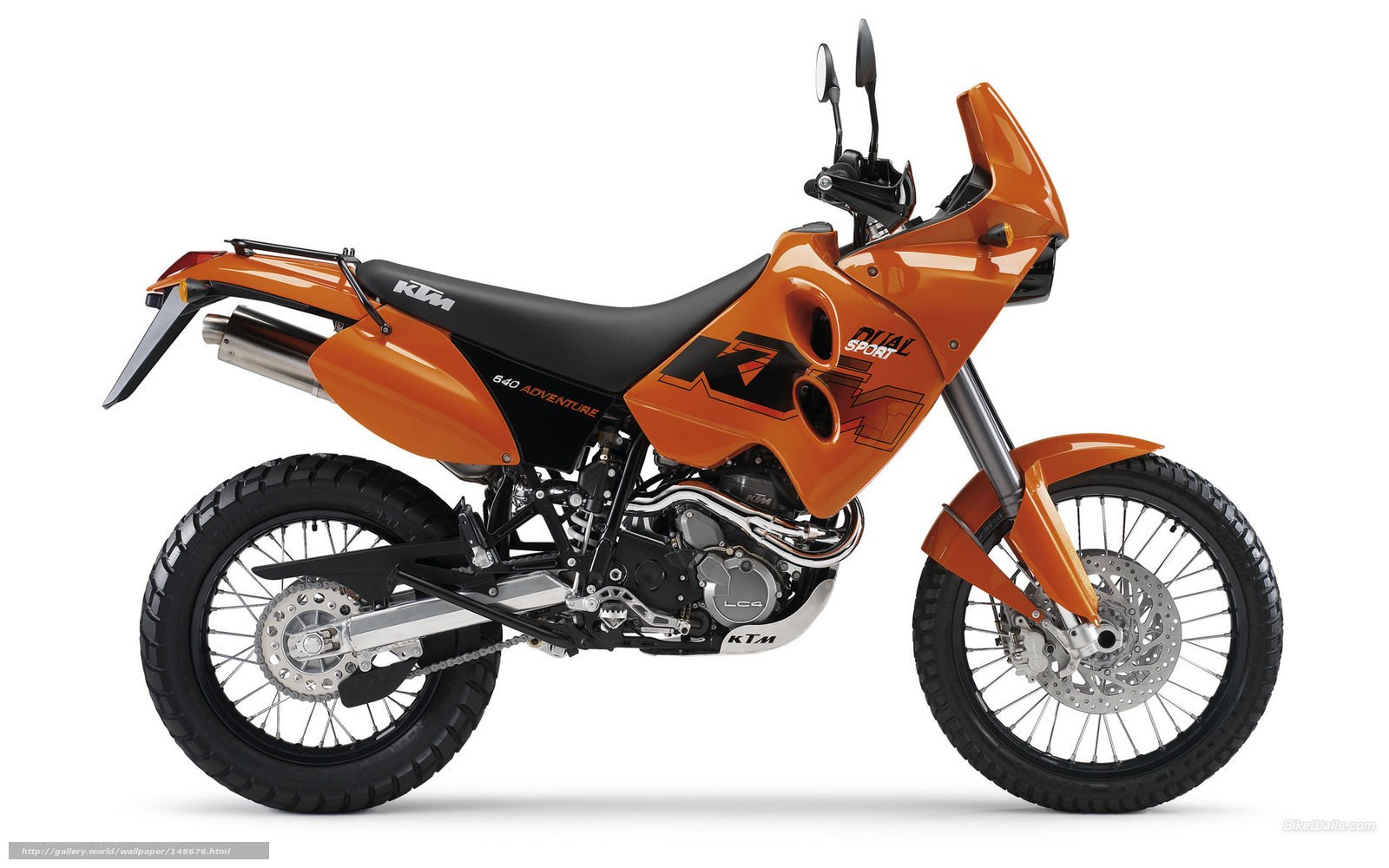 KTM 640 Adventure motorcycle