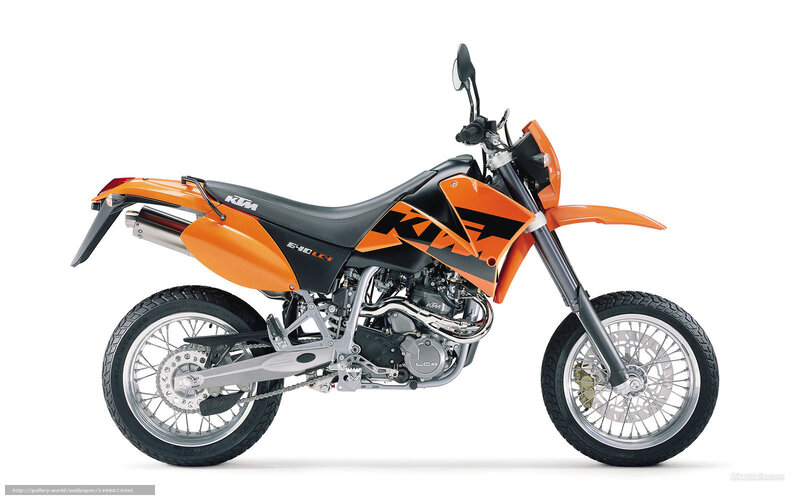 KTM 640 LC4 motorcycle