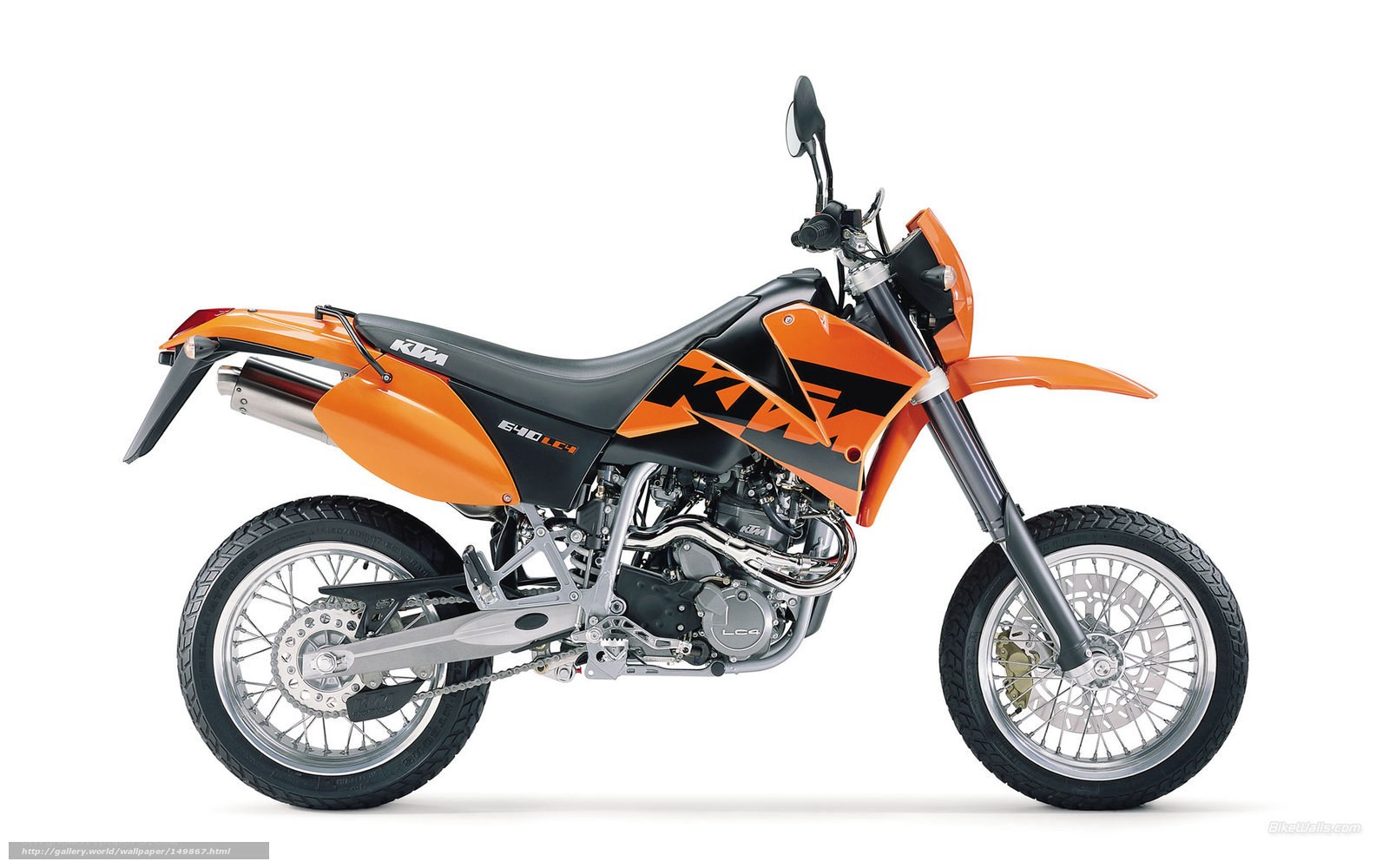 KTM 640 LC4 motorcycle