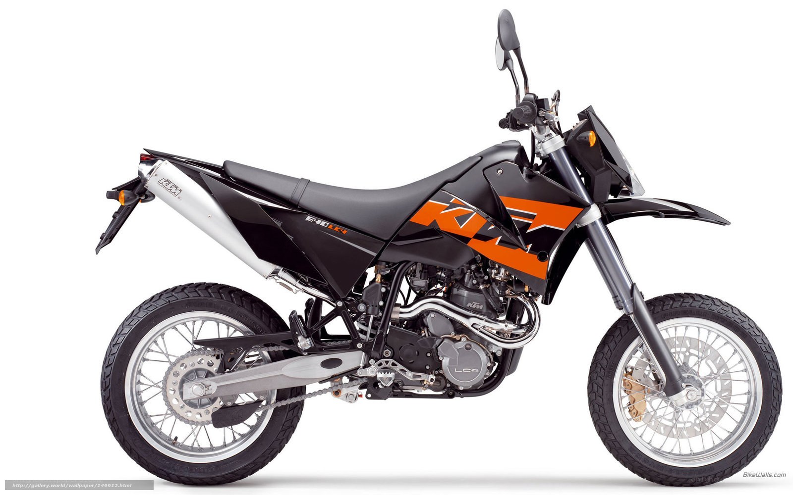 KTM 640 LC4 motorcycle