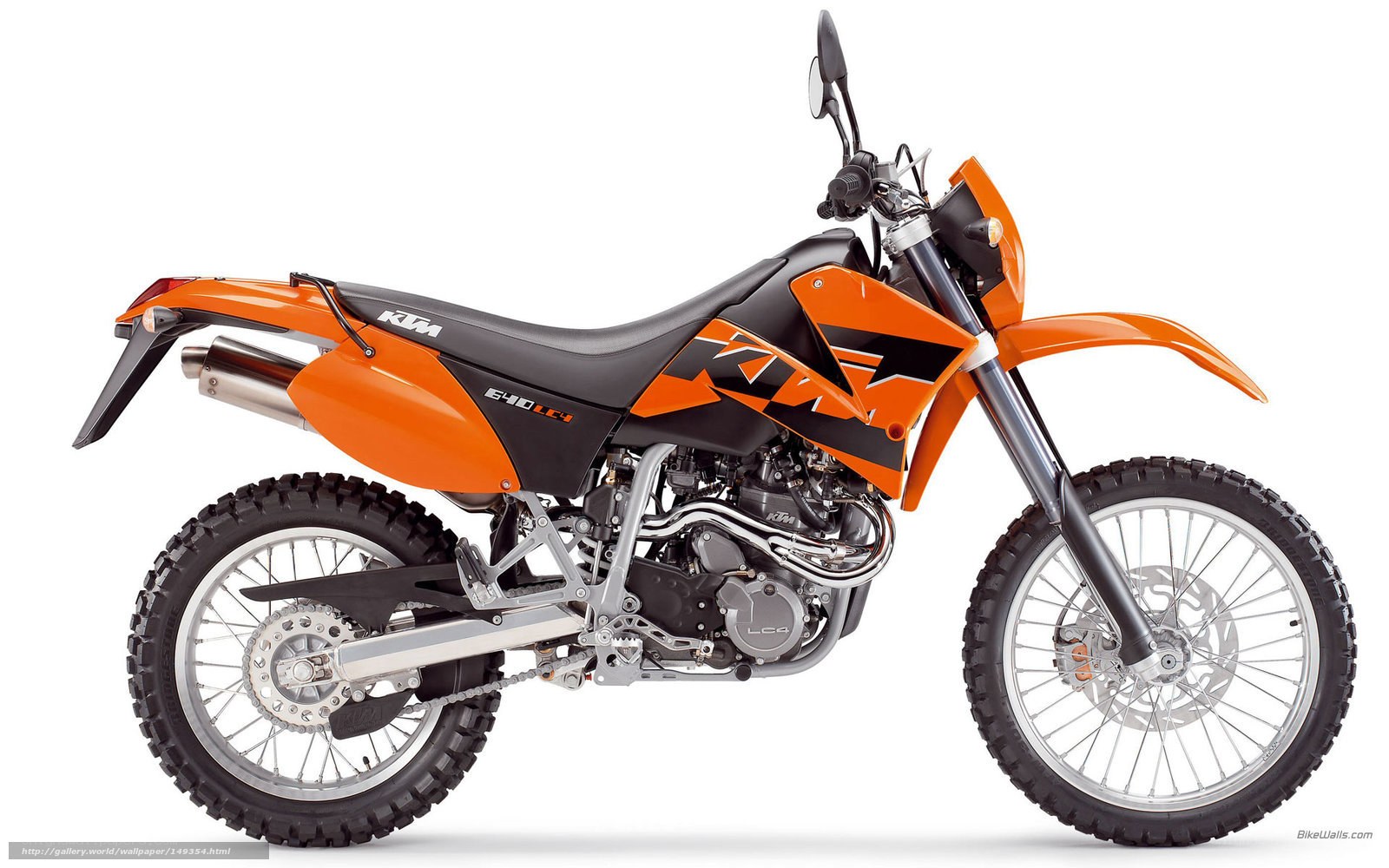 KTM 640 LC4 motorcycle