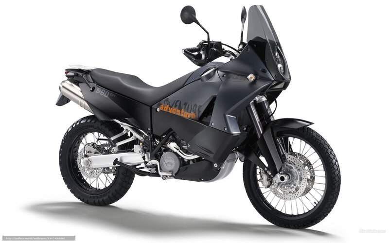 KTM 690 Adventure motorcycle