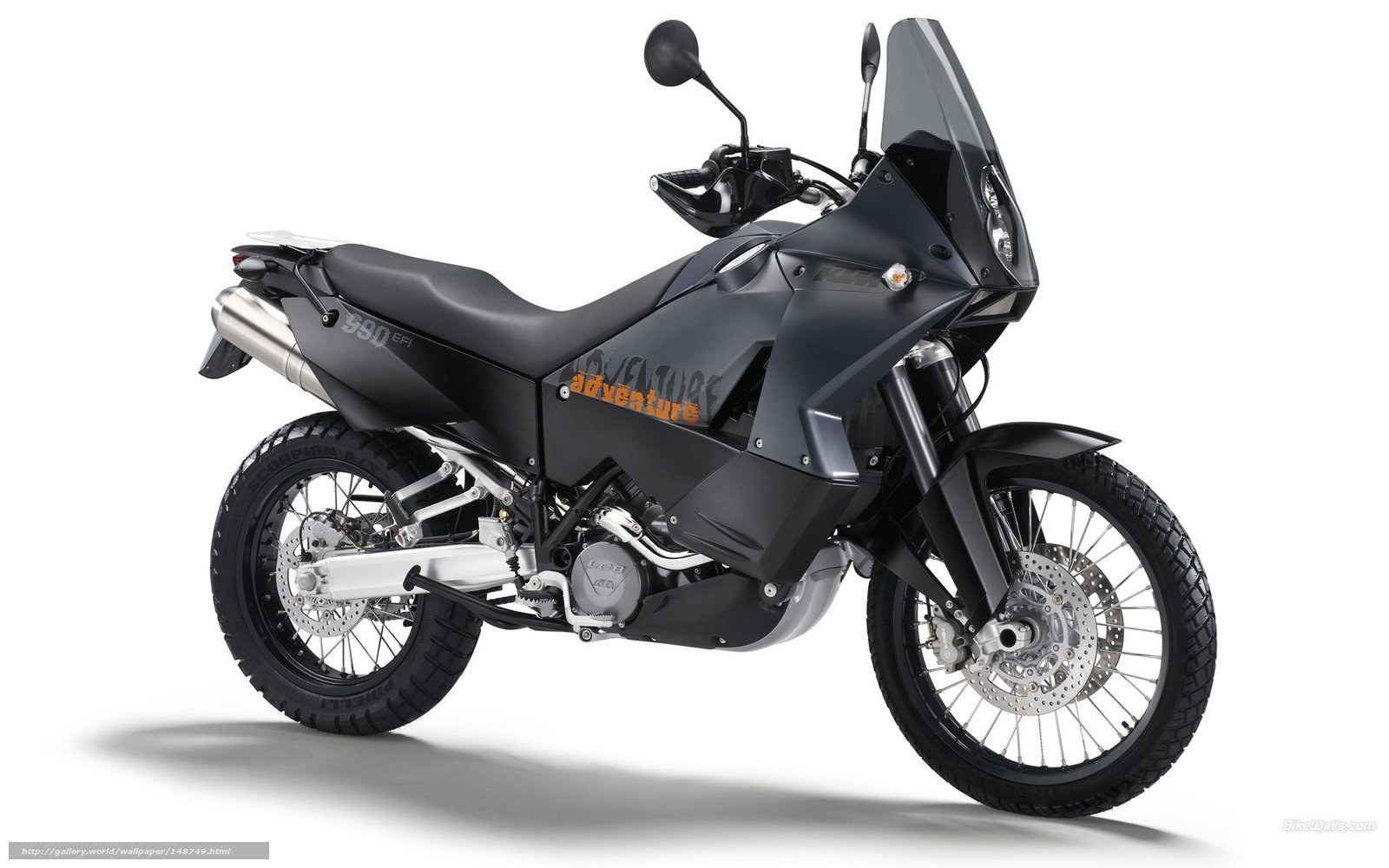 KTM 690 Adventure motorcycle