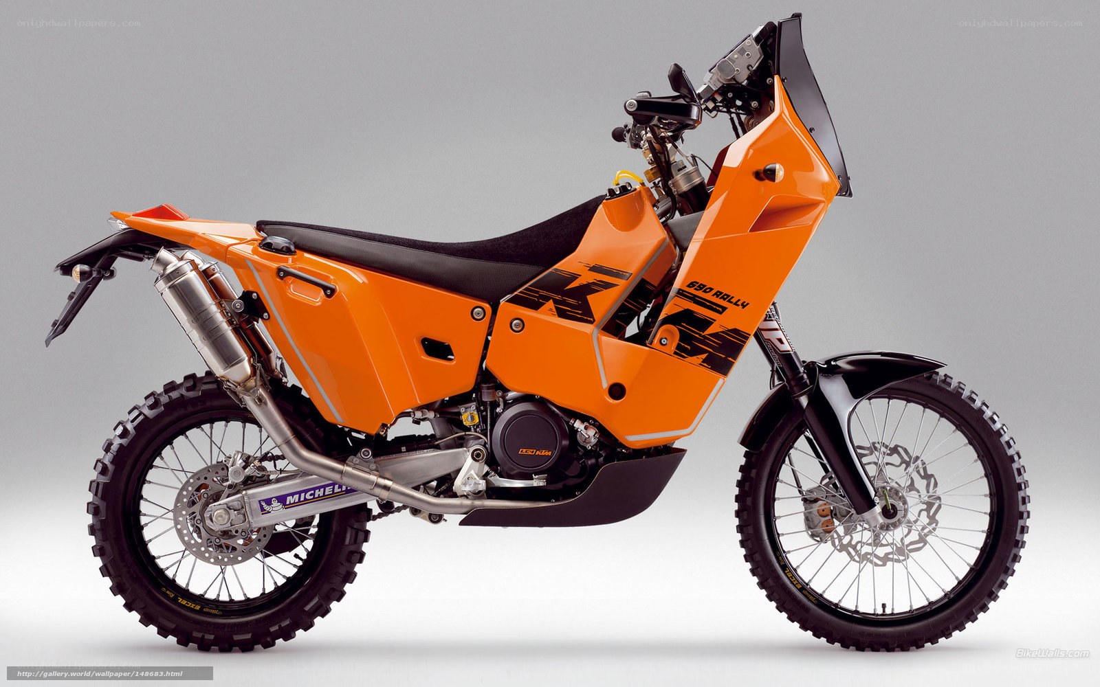 KTM 690 Rally motorcycle