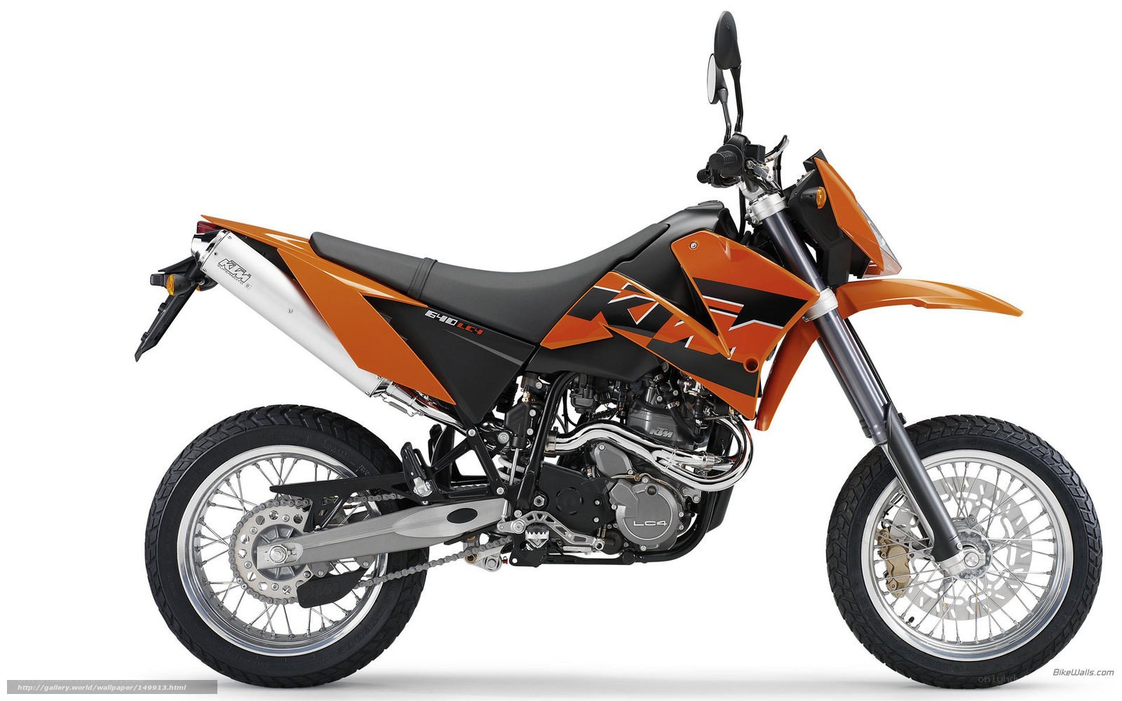 KTM 690 SMC motorcycle