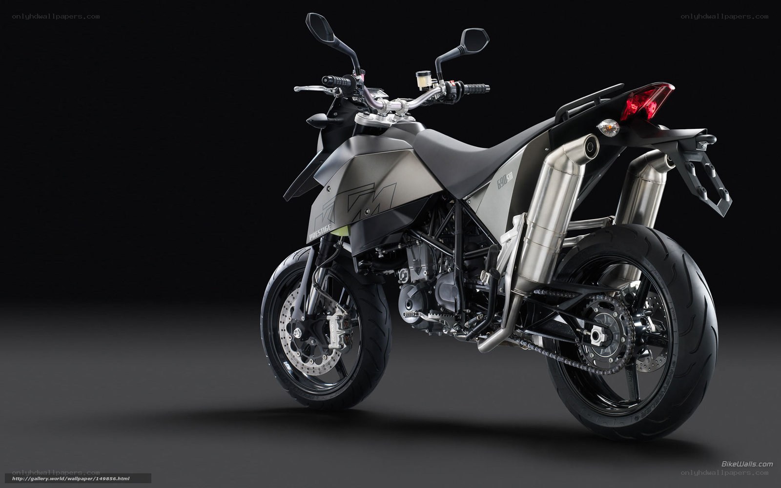 KTM 690 SMC motorcycle