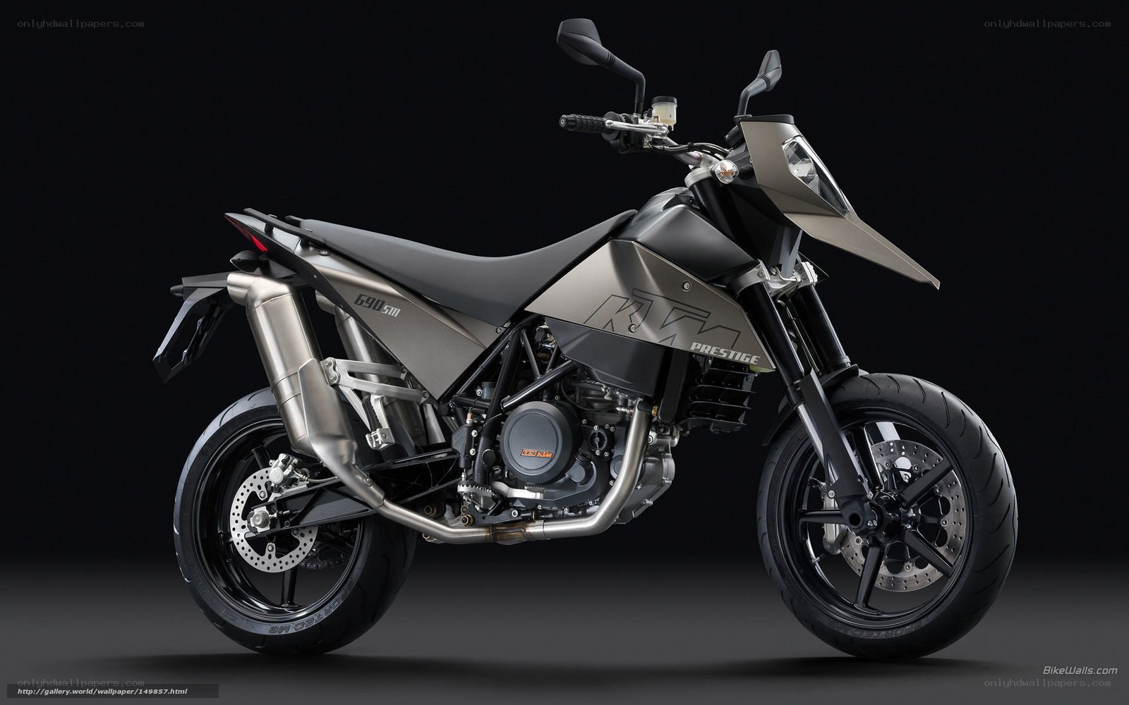 KTM 690 SMC motorcycle