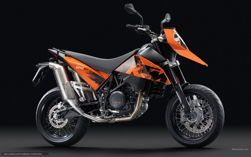 KTM 690 SMC motorcycle