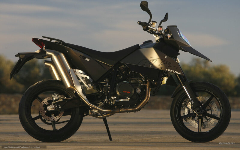 KTM 690 SMC motorcycle