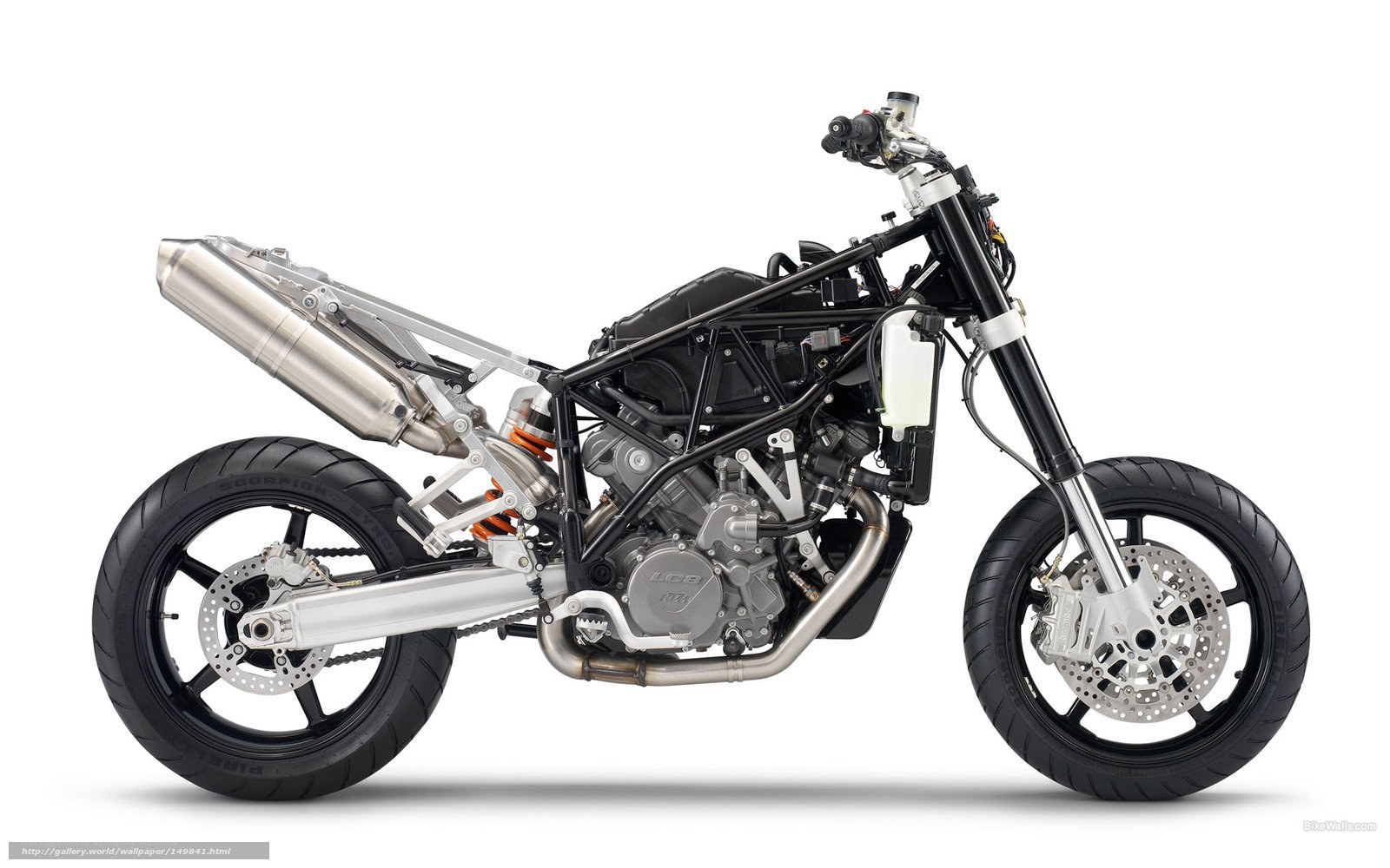 KTM 690 SMC R motorcycle