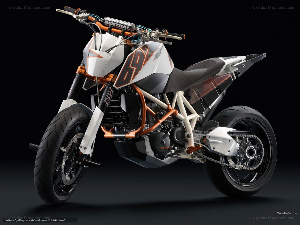 KTM 690 SMC R motorcycle