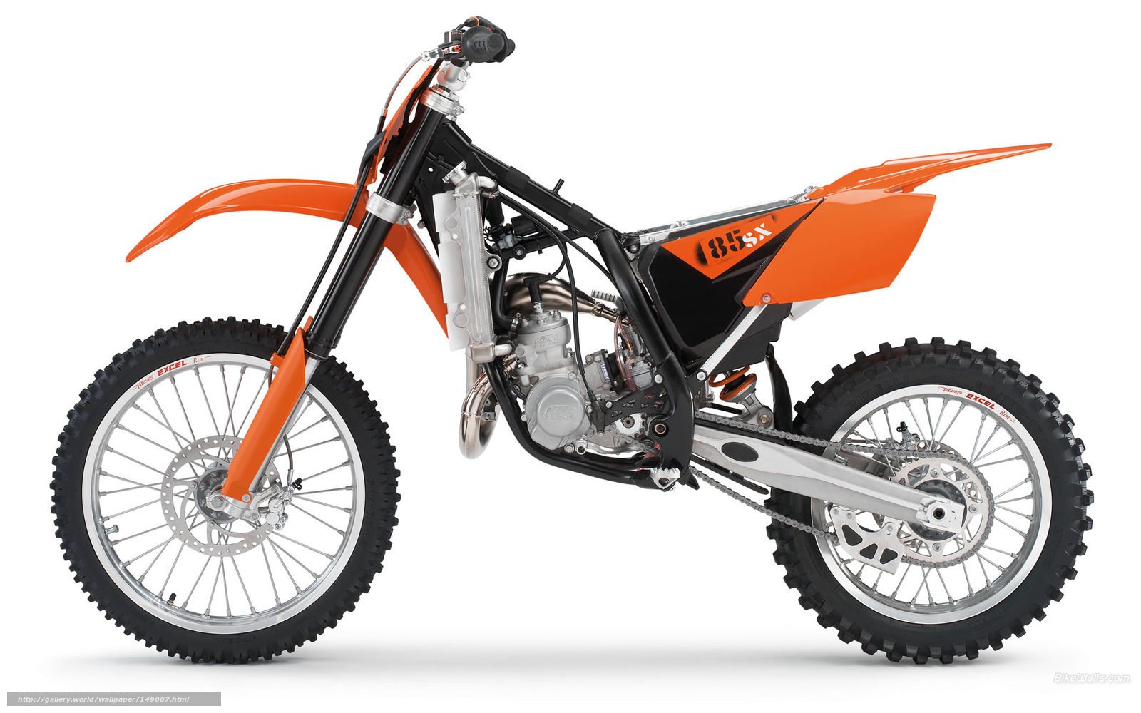 KTM 85 SX dirt bike