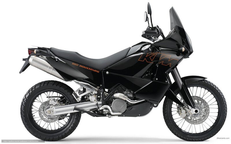 KTM 950 Adventure motorcycle