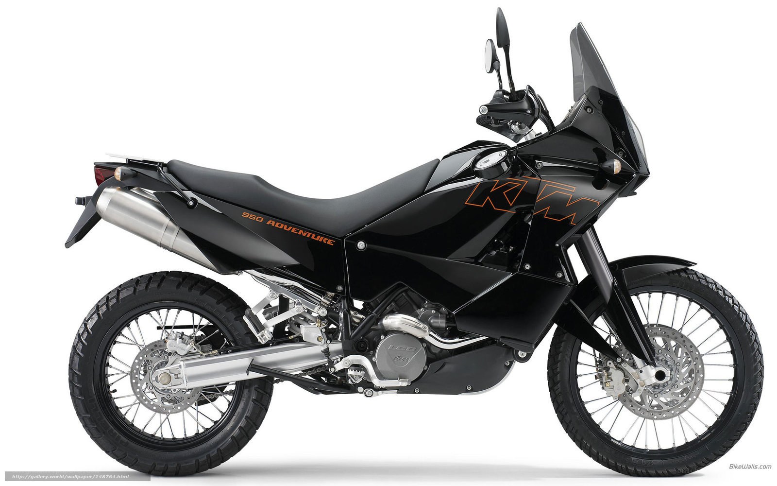 KTM 950 Adventure motorcycle