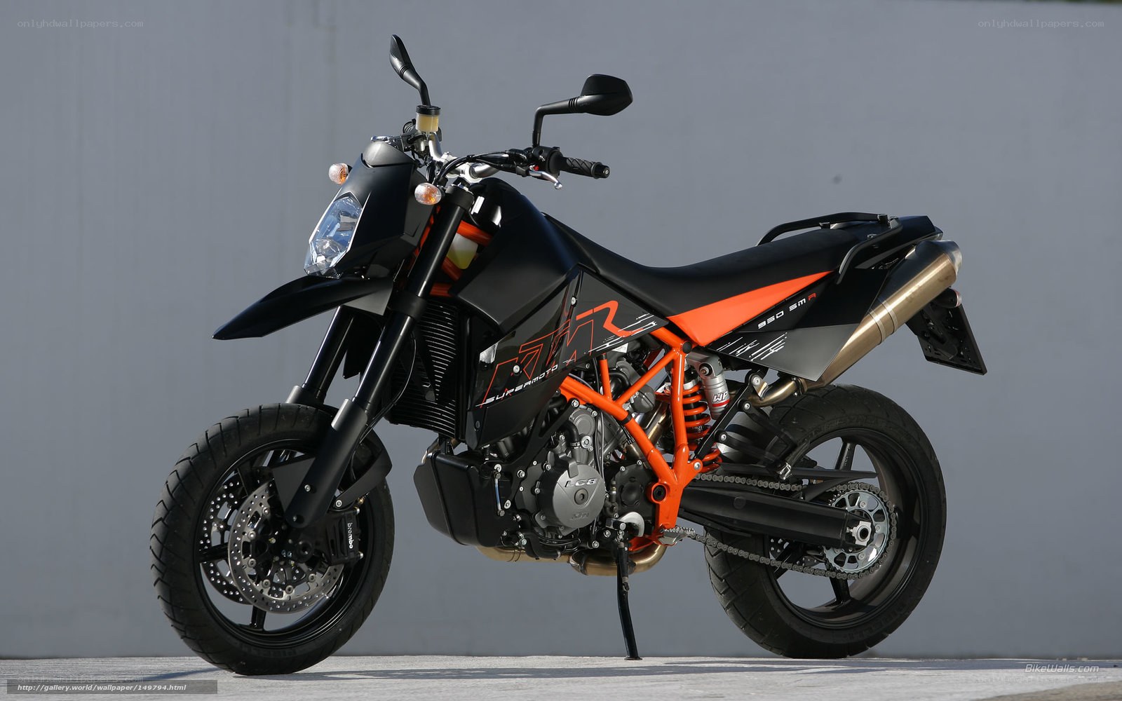 KTM 950 SMR motorcycle