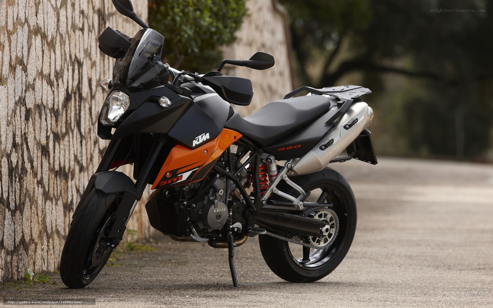 KTM 990 Adventure motorcycle