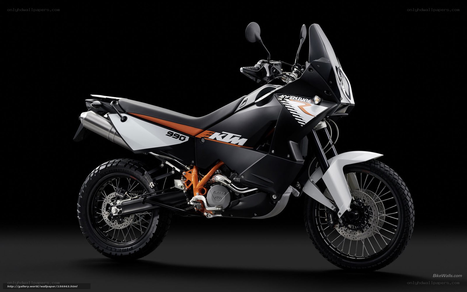 KTM 990 Adventure motorcycle