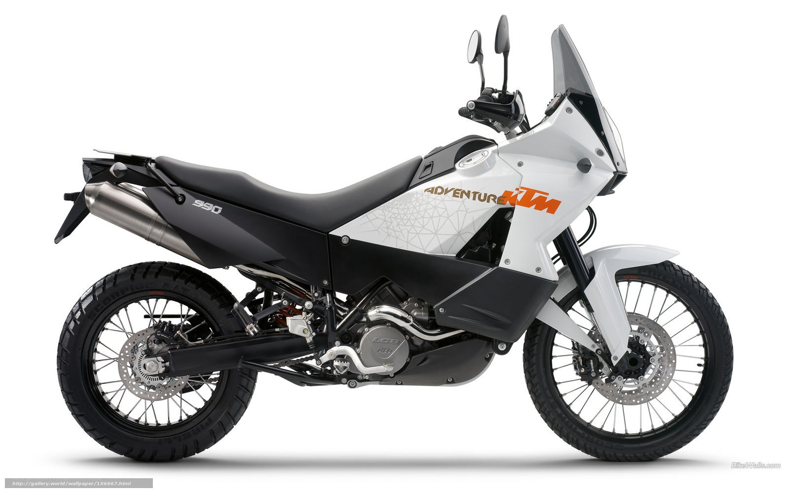 KTM 990 Adventure motorcycle