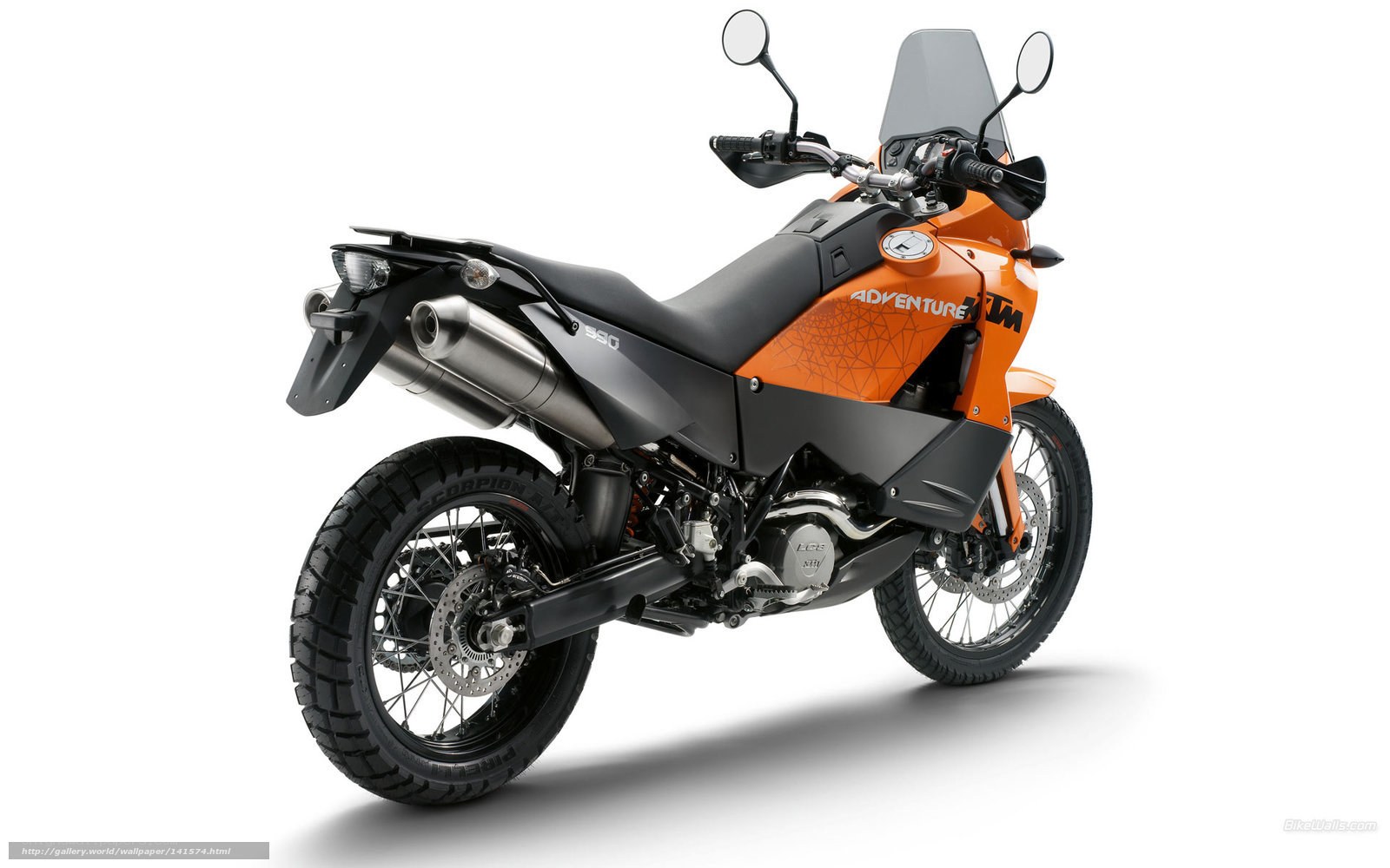 KTM 990 Adventure motorcycle