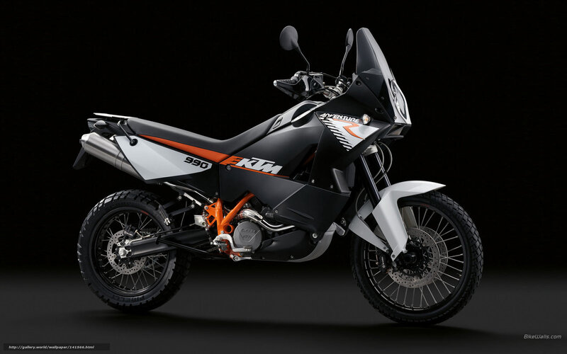 KTM 990 Adventure motorcycle