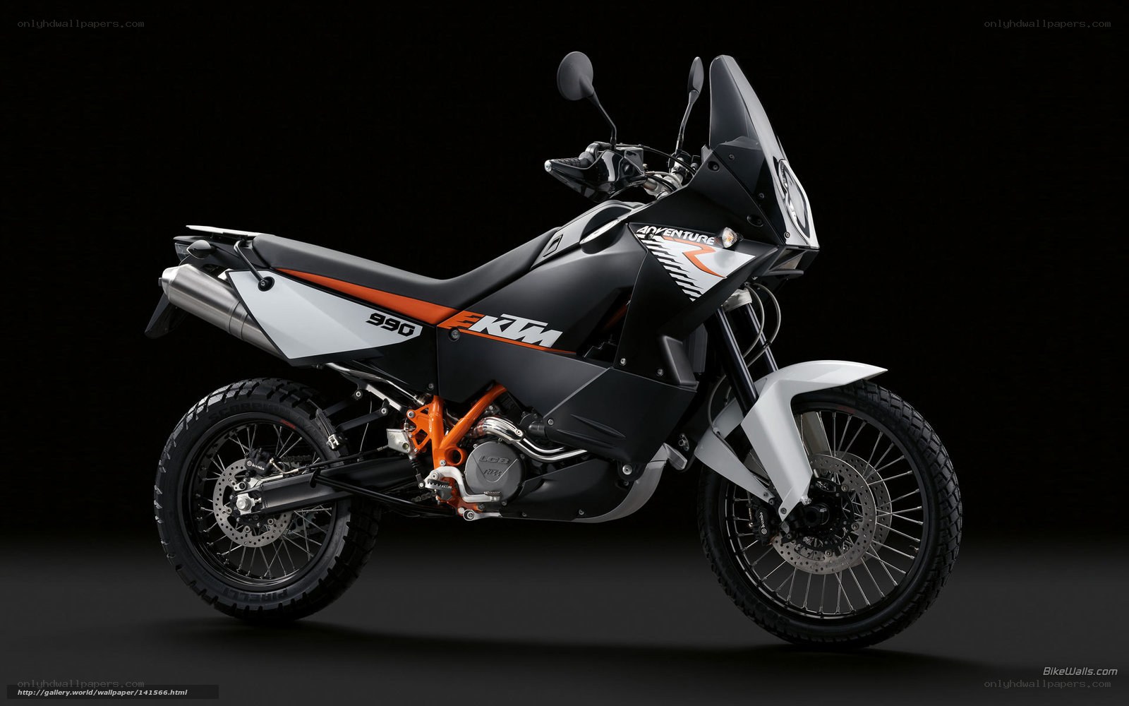 KTM 990 Adventure motorcycle