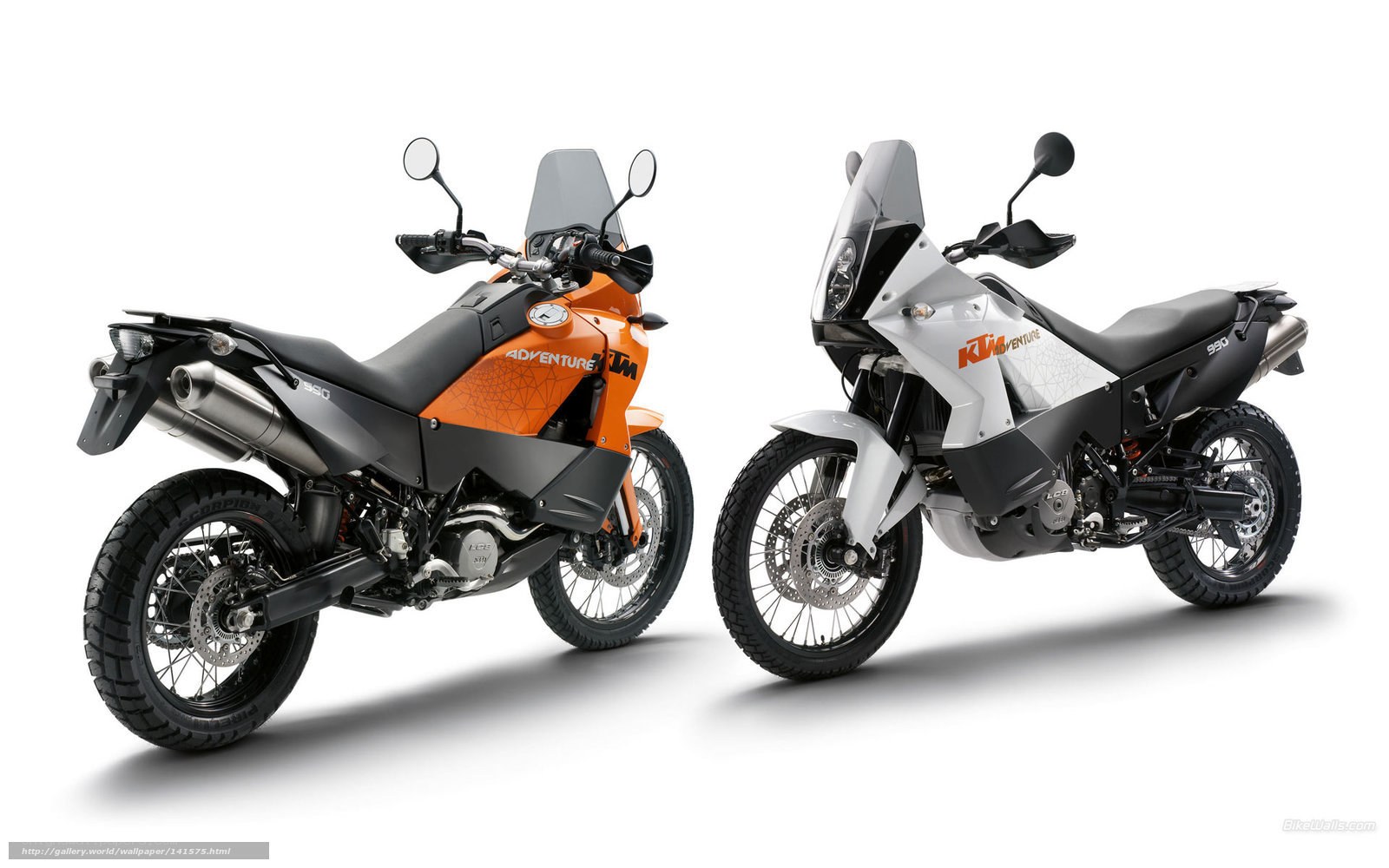KTM 990 Adventure motorcycles