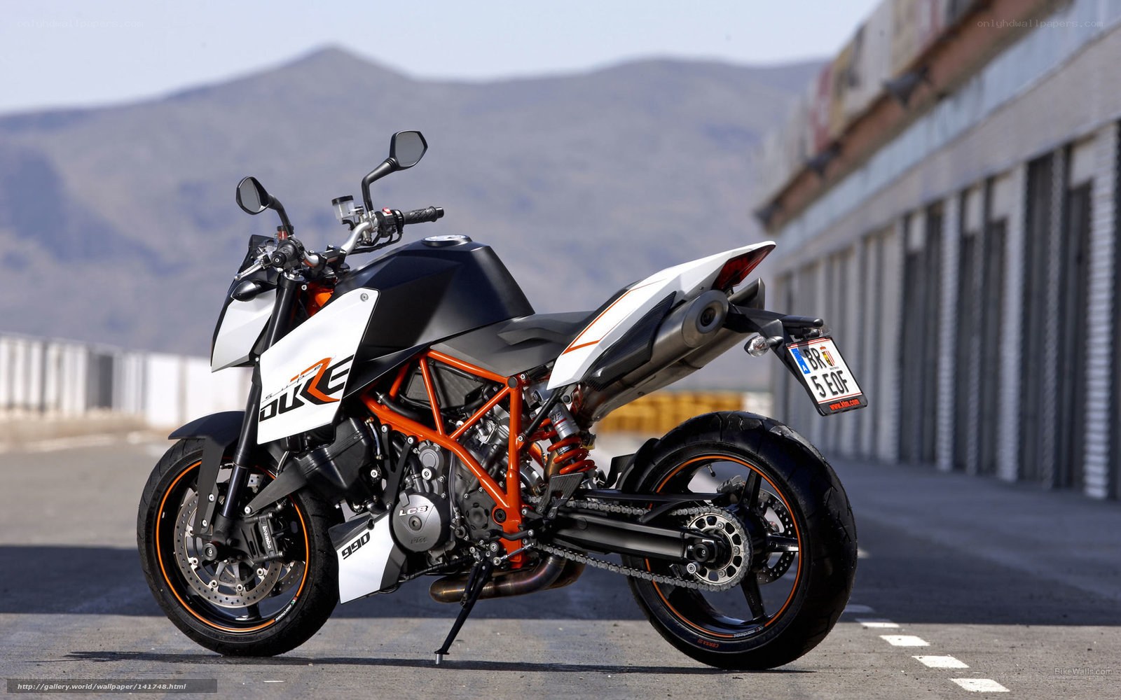 KTM 990 Duke motorcycle
