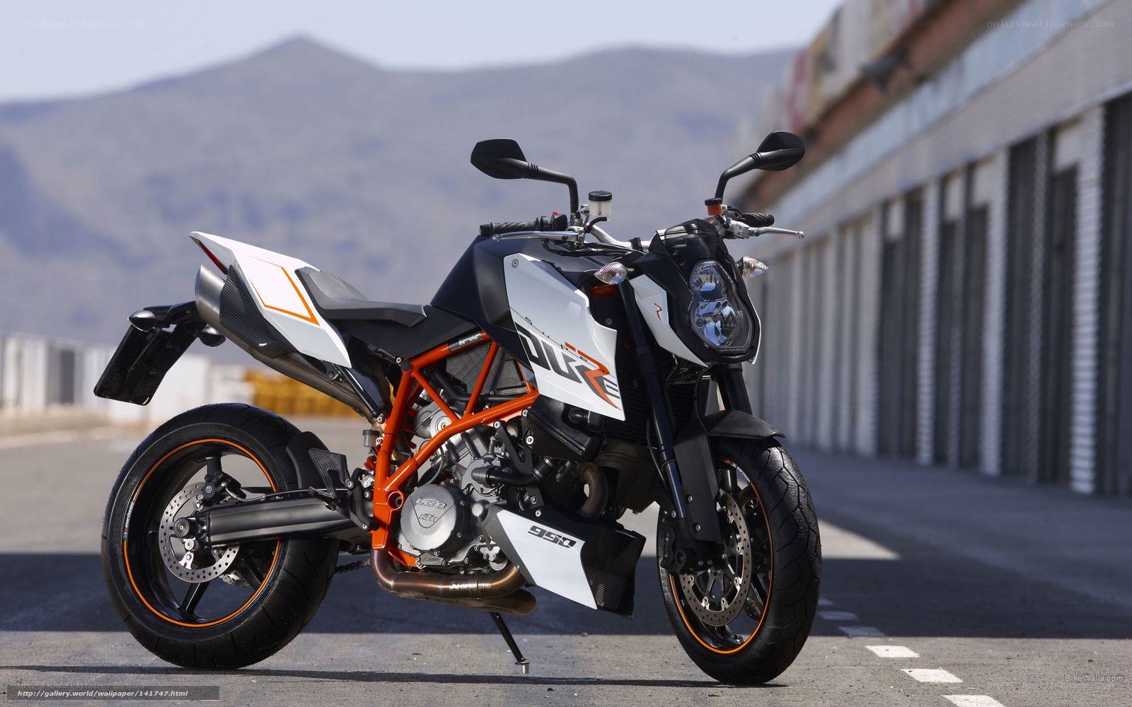 KTM 990 Super Duke R motorcycle