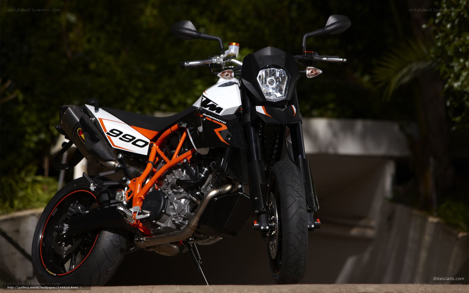 KTM 990 Supermoto motorcycle