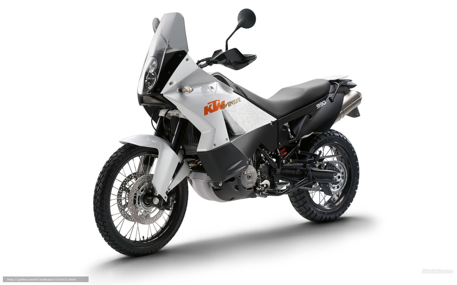 KTM Adventure 990 motorcycle