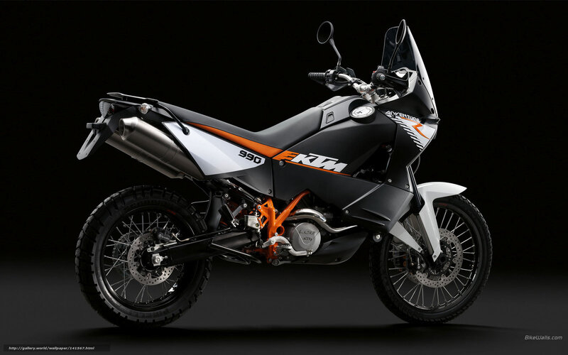 KTM Adventure Motorcycle