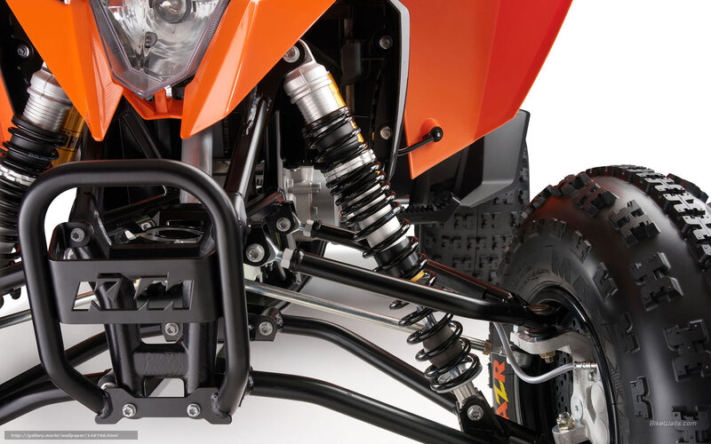 KTM ATV front suspension
