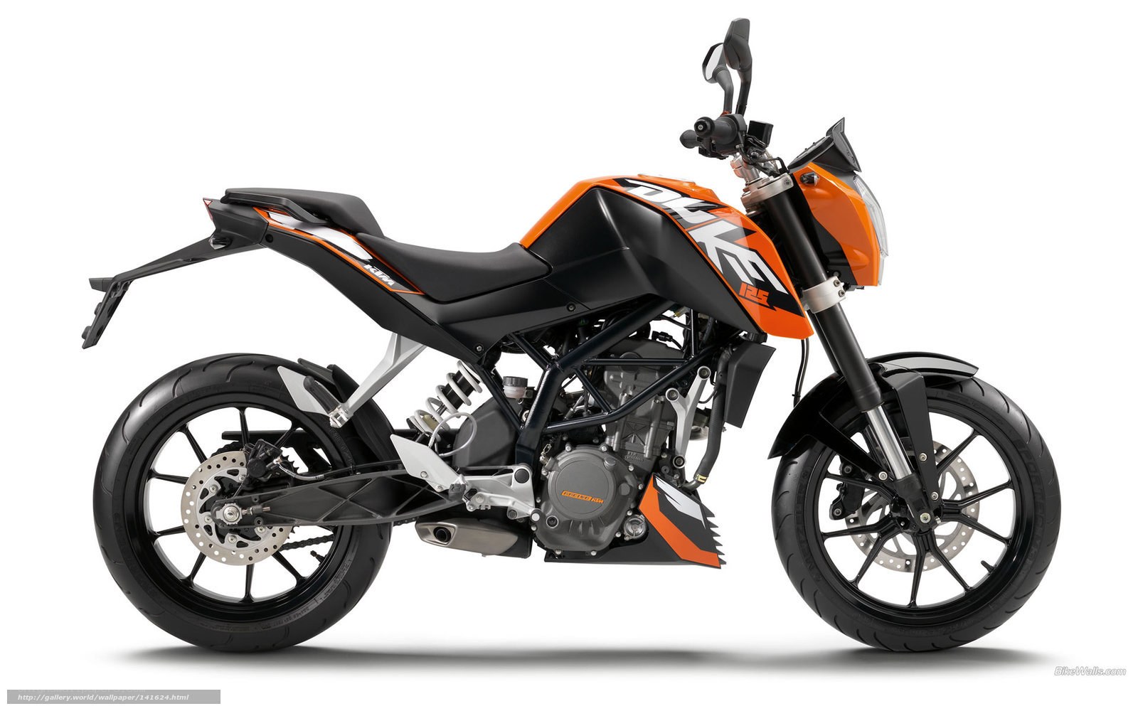 KTM Duke 125 motorcycle