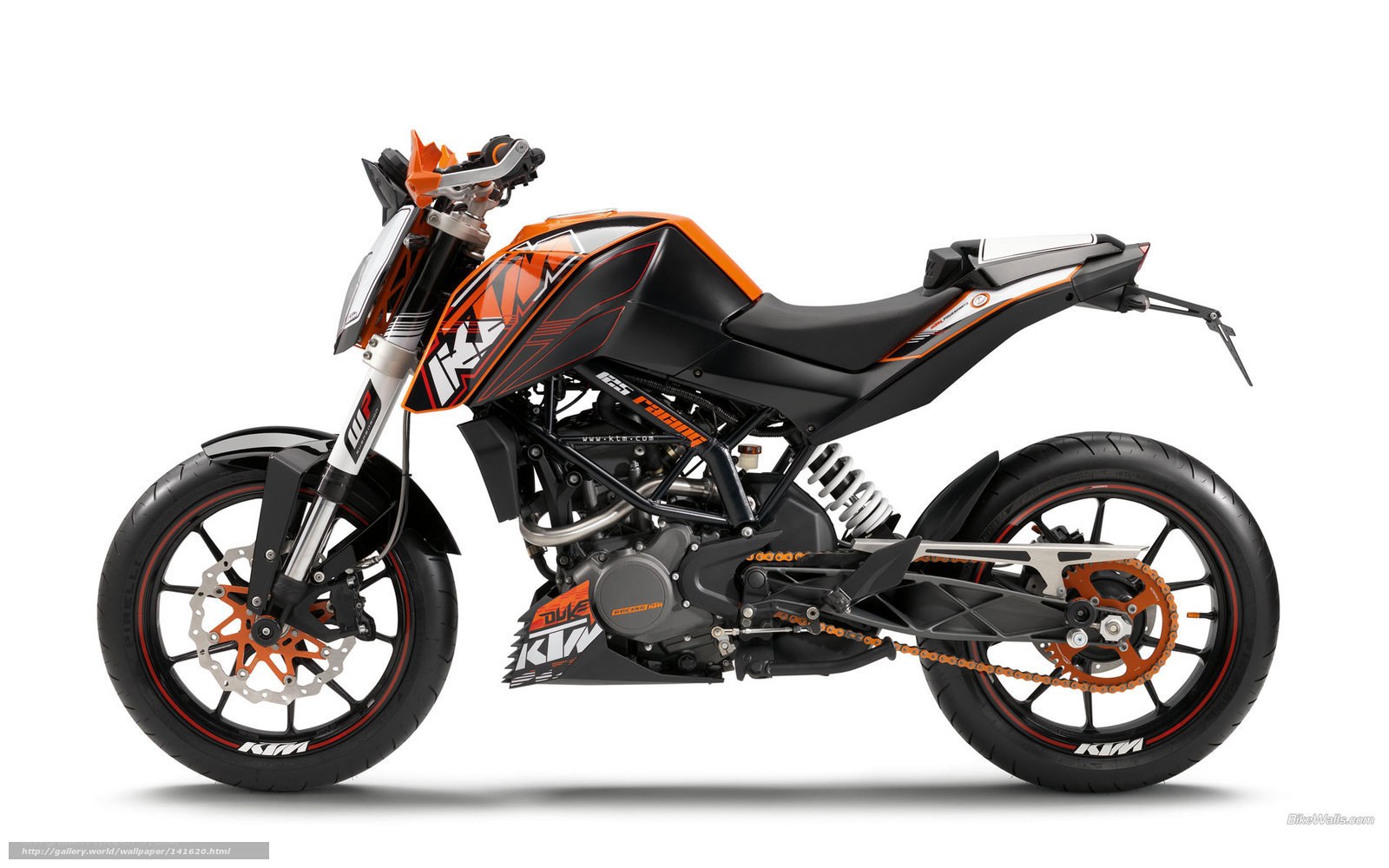 KTM Duke 390 motorcycle