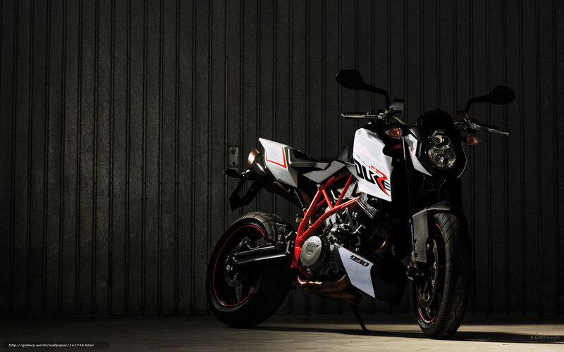 KTM Duke Motorcycle — Black