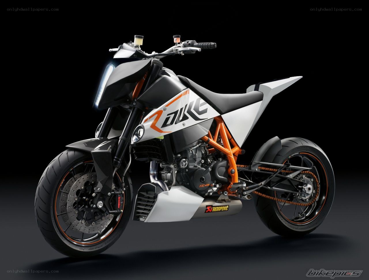 KTM Duke motorcycle